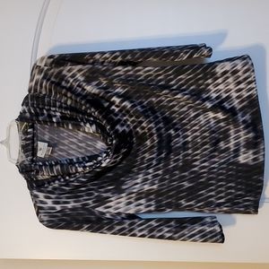 Worthington Black and gray top